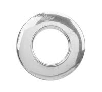 HEEPDD Œillets en Alliage, 10 Pc Décor élégant de 13 Mm de Papeterie pour Toile en Cuir en Aluminium œillets Nan (SILVER)