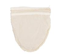 HEEPDD Infuseur à thé Sachet Filtre à thé en Coton Réutilisable avec Anneau en Acier Inoxydable, Matériau Non Blanchissant, Poignée en Forme de U, 25x24 Cm, pour Outils de Cuisine et café en Vrac