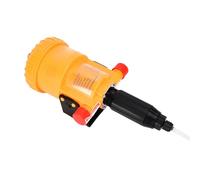 HEEPDD Injecteur d'engrais Chimique à Filetage Externe G3/4 avec Structure à Double Couche et Dosage Réglable pour l' et l'élevage (Orange)