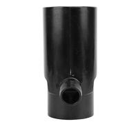 HEEPDD Inverseur de Gouttière Rond de 8 Cm, Système de Collecte d'eau de Pluie pour Tuyau de Descente Standard de 2 X 3 avec Tuyau de 101,6 Cm pour Réutilisation de L'arrosage de (Black)