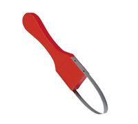 HEEPDD Iron Loop Manual Weeder Tool pour Le Désherbage Rapide et la Plantation - Orèbre de Boucle de Main Compacte pour Les Petits Jardins (Rouge)