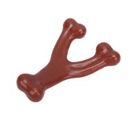 HEEPDD Jouet à Mâcher pour Chien aromatisé au Bacon, Indestructible pour Les Mâcheurs Agressifs, avec Un Design Ergonomique, Forme Incurvée Facile à Prendre en Main pour Un Jeu