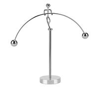 HEEPDD Jouet de Balance en Fer en Acier, Simple Gobelet Mignon Mignon Tournant Petit Swing en Acier Banc de Jouet Ajustement pour Réduire Le Bureau de Bureau de la Maison