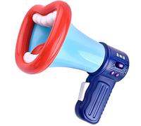 HEEPDD Jouet de Changeur de Voix pour Enfants à Bouton Multiple, Conception Forme Bouche, Longe Poignée Patin, Petite Matériau Plastique Portable, Facile à Saisir (Standard)