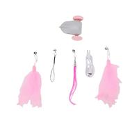 HEEPDD Jouet de Course Voiture Intelligente Activée par Le Mouvement, Roues Silencieuses et Sûres, Conception Double Face Anti-retournement pour Chats d'intérieur Qui s'ennuient, Jouet Interactif