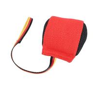 HEEPDD Jouet de Remorqueur de Morsure de Chien, Oreiller de Morsure Interactif en Fibre de Coton pour Chiens de Petite, Moyenne et Grande Taille, Outil d'entraînement Durable avec Poignée (Rouge et
