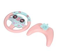 HEEPDD Jouet de Volant pour Enfants, Simulateur Interactif, éducation de Conduite Amusante pour Les Tout-Petits de Plus de 3 Ans, Jouet de Volant pour Enfants, Lumière Musicale en Plastique, (Pink)