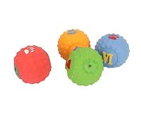 HEEPDD Jouet Interactif à Mastication Animale, 4 Pcs Tartex de Chien Jouet Squeaky Interactif Soft Chiot Mâcher Fetter Nan Entraînement