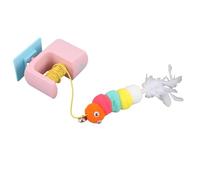 HEEPDD Jouet Interactif pour Chat avec Cadre de Porte, Teaser à Plumes Automatique Rétractable, Jeu de Chat Engageant pour Chatons Actifs et Propriétaires de Occupés