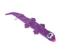 HEEPDD Jouet pour Chien Lézard Couineur, Jouet d'entraînement au Meulage des Dents en Peluche pour Chiens, Parfait pour Mâcher, Vert 19,7 X 2,8 Pouces pour Animaux de Petite et Moyenne Taille