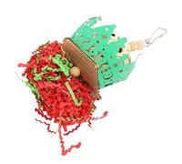HEEPDD Jouet Suspendu pour Recherche de Nourriture pour Oiseaux, Jouet de Déchiquetage pour Perroquets, Parfait pour les Conures, Longueur de 8,7 Pouces pour le Jeu Amusant, Suspendu pour Recherche de
