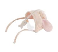 HEEPDD Jouet Teaser de Chat, Design Mignon, Doux et Interactif pour Un Soulagement de l'ennui, Une Morsure et Une sécurité avec Un Tissu Super Doux et Un Fil de Fer pour la Canne de Pêche de Casque