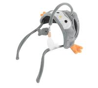 HEEPDD Jouet Teaser de Chat, Design Mignon, Doux et Interactif pour Un Soulagement de l'ennui, Une Morsure et Une sécurité avec Un Tissu Super Doux et Un Fil de Fer pour la Canne de Pêche de Casque