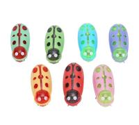 HEEPDD Jouets Interactifs pour Chat, Mini Jouet électrique pour l'entraînement des Chatons, 7 Pièces, Jouets Amusants et Captivants pour Chat