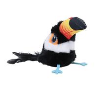 HEEPDD Jouets pour Chats, Oiseau à Battement Rechargeable, Vie comme Chirp, activé au Toucher, Jouet Interactif pour Chaton, Jouets D'exercice pour Toutes les Races, à Herbe (Détection des vibrations)