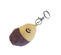 HEEPDD Joueur en Peluche en Forme de Patate Douce Mignonne, Porte Coton en Coton en en pour Couples Nan (Porte-clés en argent)