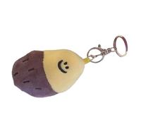 HEEPDD Joueur en Peluche en Forme de Patate Douce Mignonne, Porte Coton en Coton en en pour Couples Nan (Porte-clés en or)
