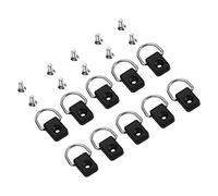 HEEPDD Kayque de Pêche en canoë Dirgage Durable en Acier en Acier Inoxydable Noir pour Pagaie 10pcs Arbre