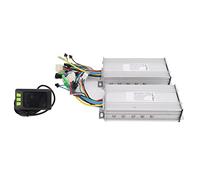 HEEPDD Kit d'affichage LCD de Contrôleur de Moteur sans Balais, Contrôleur à Double Entraînement ABS en Alliage d'aluminium 36V 48V 1000W 38A avec écran Couleur pour Scooter électrique Vélo