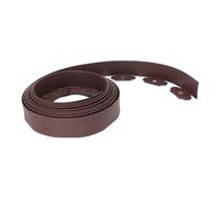 HEEPDD Kit de Bordure Paysagère, Matériau PE avec 15 Pointes en Spirale pour Une Installation Facile, Bordure de Pelouse Flexible et Durable pour Jardins Fleuris et Allées (5 cm * 5 cm * m)