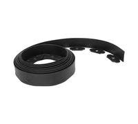 HEEPDD Kit de Bordure Paysagère, Matériau PE avec 15 Pointes en Spirale pour Une Installation Facile, Bordure de Pelouse Flexible et Durable pour Jardins Fleuris et Allées (5 cm * 5 cm * m)