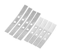 HEEPDD Kit de Camion en Métal à Ressort à Lames pour Voiture RC, Construction en Acier argenté, durabilité Améliorée, Ajustement personnalisé pour Camion WPL D12