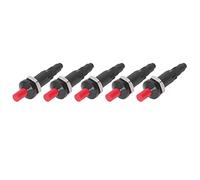 HEEPDD Kit de Démarrage à Bouton-Poussoir pour Chauffage à Gaz, 5 Morceaux de Bougie D'allumage Durable, Fonctionnement Facile, pour Les Marques de Grille de Barbecue