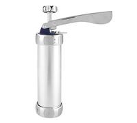 HEEPDD Kit de Fabricant de Biscuits avec 20 Moules 4 Buses pour la Pontage Décorations de Cuisson Accessoire pour les Biscuits en Aluminium en Aluminium argenté