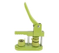 HEEPDD Kit de Machine à Fabriquer des Boutons avec 100 Jeux de Boutons, Machine à Fabriquer des Badges, des Badges, des Poinçons, des Broches, pour Porte-clés, Coupe-papier, Artisanat Familial (32mm)