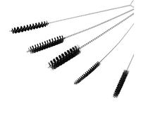 HEEPDD Kit de Nettoyage de Carburateur 10 Aiguilles 5 Brosses pour l'entretien des Motos Automobiles Aiguilles Compactes de 4,3 Pouces pour Atteindre les Espaces Restreints Élimination Efficace de la