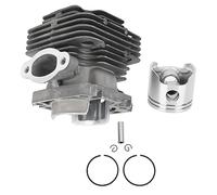 HEEPDD Kit de Piston de Cylindre, Tronçonneuse à Tronçonneuse Kit de Piston Cylindre Outils de Jardin 42 Mm