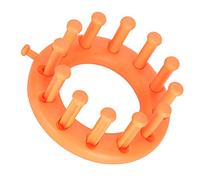 HEEPDD Kit de Tricot Rond pour Travaux Manuels Faciles sur Chapeaux, écharpes et Laine, Anneau de Tissage en Plastique de 3,5 Pouces avec Crochet et Aiguille, Parfait pour les Jeunes Artisans et les