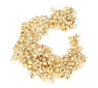 HEEPDD Kit d'œillets en Métal, Outil d'œillets en Métal de Haute qualité pour l'artisanat et la Reliure, Trous de 4 Mm, Idéal pour le Scrapbooking et les Projets en Cuir