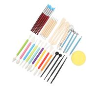 HEEPDD Kit d'outils d'argile, 33 Pc
