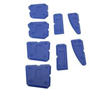 HEEPDD Kit d'Outils de Calfeutrage 8 Pièces, Matériau en Silicone, Grattoir de Calfeutrage Multi-bords, Idéal pour les Mastics Ménagers et les Outils de Peinture et de Construction de Finition de