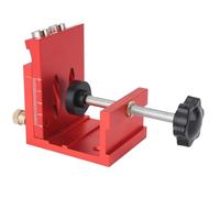 HEEPDD Kit d'outils de Gabarit de Trou de Poche, Guide de Perçage Multifonctionnel pour le Travail du Bois et la Menuiserie, Kit d'outils de Gabarit de Trou de Poche, Rénovation de la Maison en