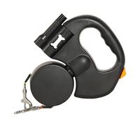 HEEPDD Laisse Rétractable Double pour Chien, 9,84 Pieds, Double Lumière LED, Frein en Un, Corde en Nylon Robuste pour Deux Chiens, Promenades, Visites, Courts Voyages, la sécurité (Version Batterie