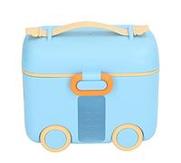 HEEPDD Lait pour bébé Stable avec Anneau en Silicone intégré à Grande capacité Poignée Multifonctionnelle pour le Lait de Voyage en Poudre de Stockage (BLUE)