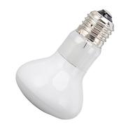 HEEPDD Lampe Chauffante E27 UVA pour Reptiles, Verre, Simule Le Jour et la Nuit, Chauffage Multifonction et, Adaptée aux Dragons Barbus, Tortues et Pythons Boules (100W)