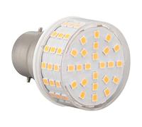 HEEPDD Lampe de Maïs LED B22, Ampoule à économie d'énergie ABS 10W 1000LM pour l'éclairage de Plafond et d'armoire (Lumière chaude)