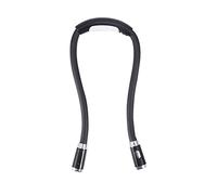 HEEPDD Lampe LED à suspendre au cou réglable pour lire et tricoter la nuit (Noir)