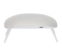 HEEPDD Lampe UV pour Ongles, Chargement USB, Lampe LED Pliable 6 W pour Nail Art à Domicile et Usage Professionnel (SILVER)