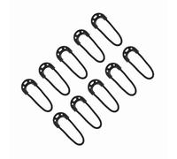 HEEPDD Languettes de Rechange pour Tirette de Fermeture éclair, Ajustement Universel, Fixation Rapide, Ensemble de 10 Pièces pour un Usage Quotidien, Longueur de 2,56 Pouces, Parfaites pour les
