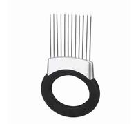 HEEPDD légumes en Acier Inoxydable avec Porte-oignon et Savon Anti-odeur, Poignée Antidérapante, pour Trancher les Oignons et les Pommes de Terre, Vaisselle de 6,3 X 3,9 Pouces