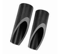HEEPDD Les Chevilles à Pied en Alliage en Aluminium Reposent pour Le Chahut, Portez des Accessoires de Cheville de Cavalier avec du Matériel anodisé (Black)