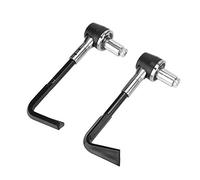 HEEPDD Levier de Protection de Frein de Moto, Protecteur de Poignée en Alliage d'aluminium, Résistant aux Chocs pour Guidon de 22 Mm, adapté à Divers Modèles de Motos, Sièges et Accessoires (SILVER)