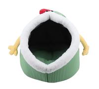 HEEPDD Lit de Grotte pour Chat, Maisons et Condos Intérieurs Portables pour Chat, Maison de Grotte pour la, Les Voyages, Utilisation Multi-Animaux, Lit de pour, Conception Semi-fermée, Spacieuse