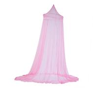 HEEPDD Lit, Dôme en Dentelle Filet Net Princess Kids Lit Couvre pour Enfants Coucher de Chambre de Filles 1,5 1,8 Mètres de Large Nan (Pink)