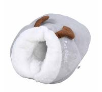 HEEPDD Lits Pet Pet Maison, Pantoufle Conception de Chats de Chat Lit de Lavable de Couchage pour Animaux de Compagnie pour Chiot Chaton Chaton Hiver Intérieur Use Nan (M)