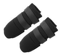 HEEPDD Lot de 2 Bottes pour Chien, Tissu Doux avec Sangles Réglables, Semelle Antidérapante pour la Randonnée, Idéales pour Les Chiens de Petite, Moyenne et Grande Taille (M)